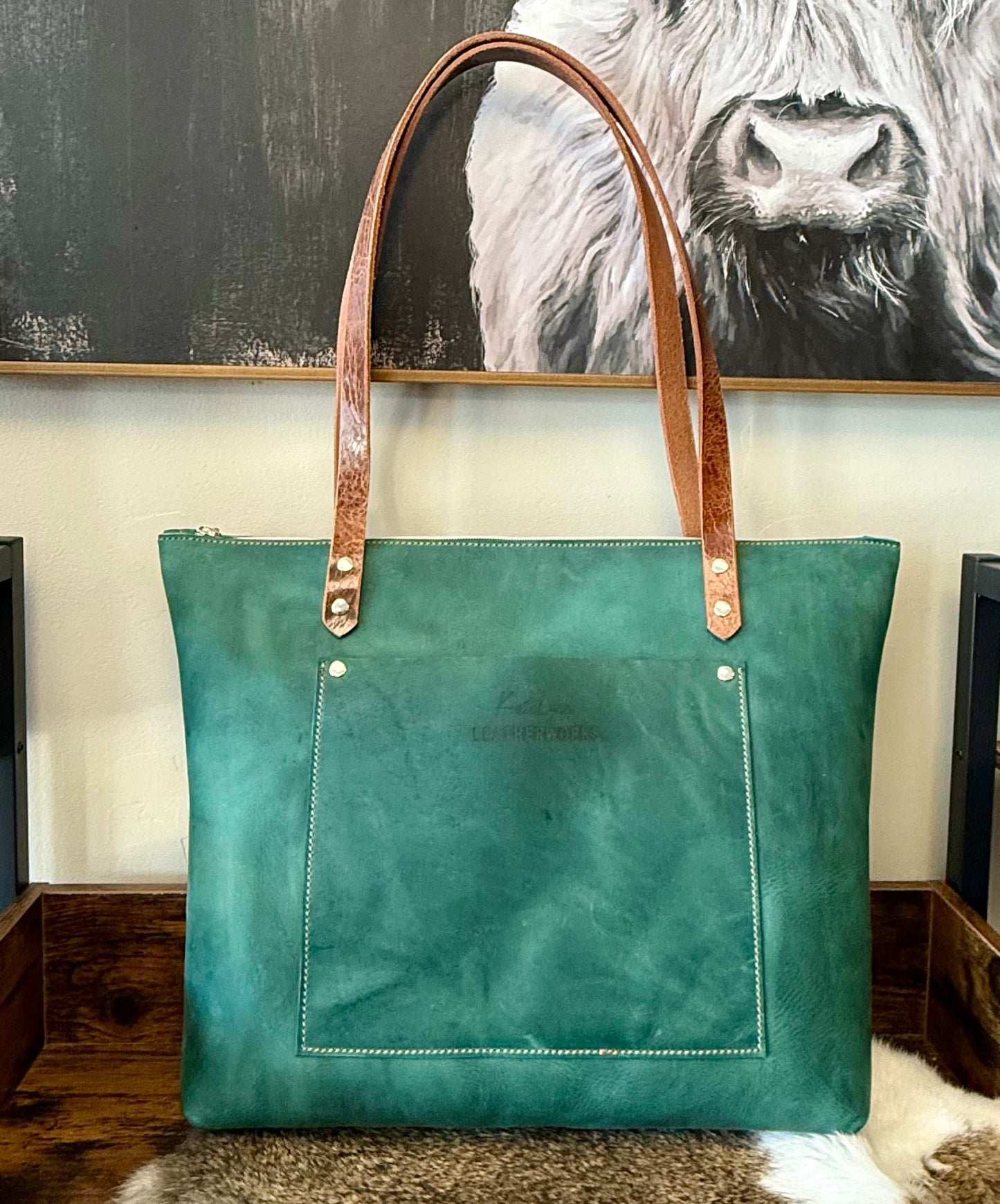 Tucson Tote-Zippered