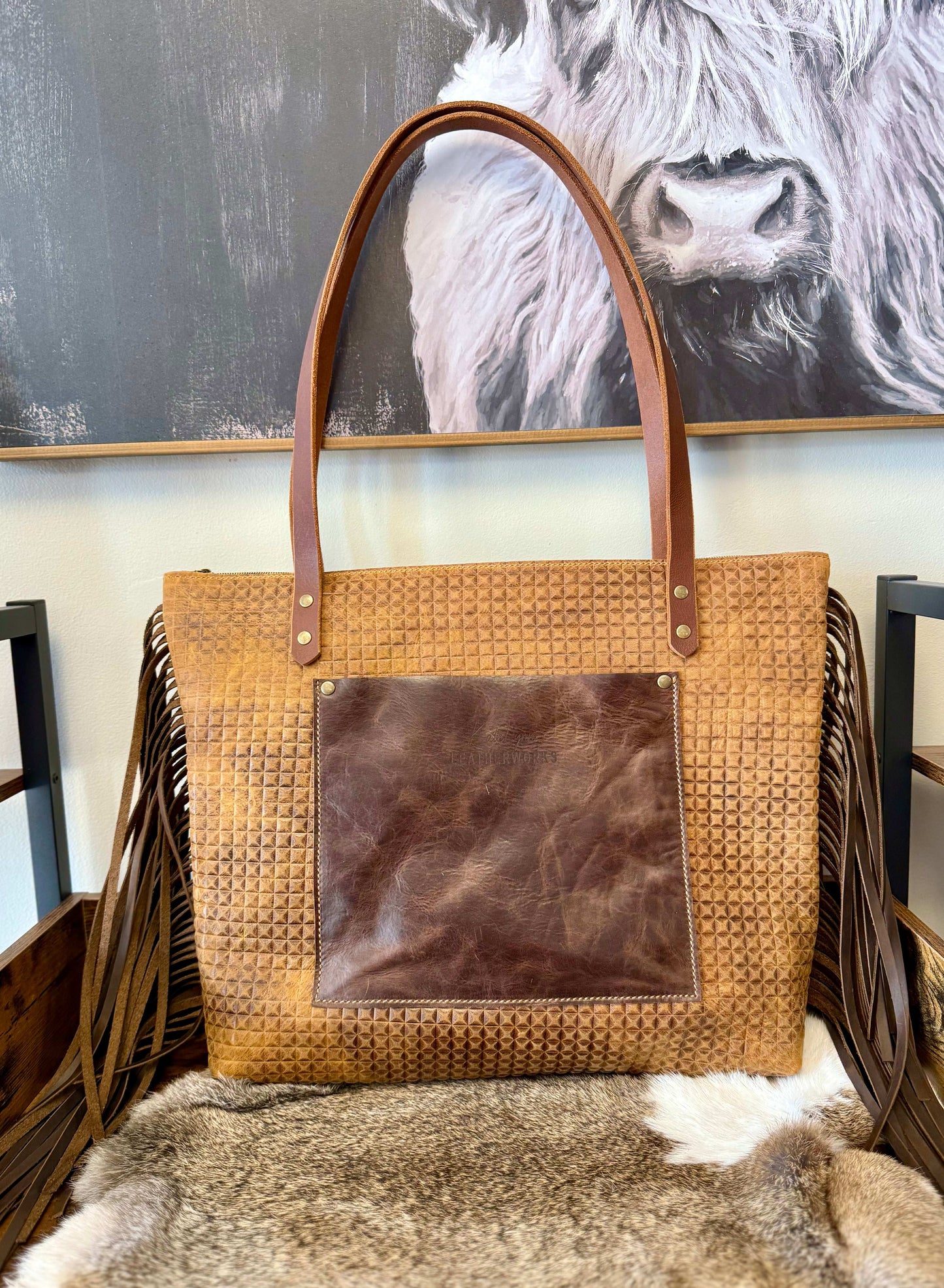 Tucson Tote-Zippered