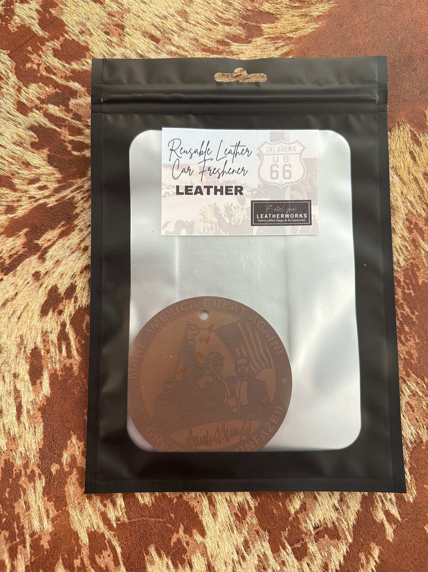 Leather Car Freshner