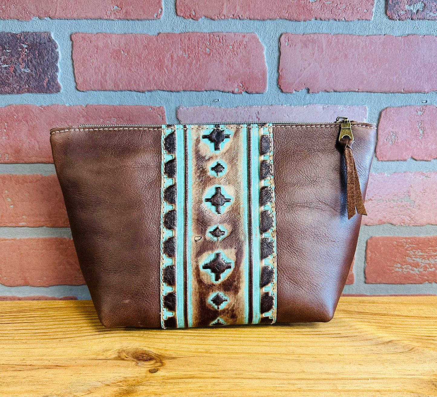 Cosmetic Bag - KateLynn Leatherworks