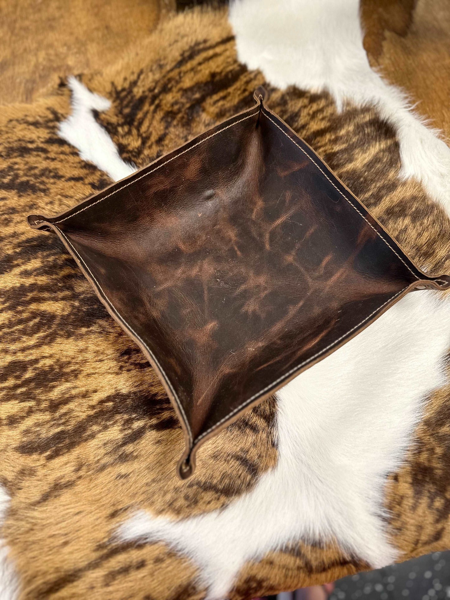 Large Valet Tray - KateLynn Leatherworks