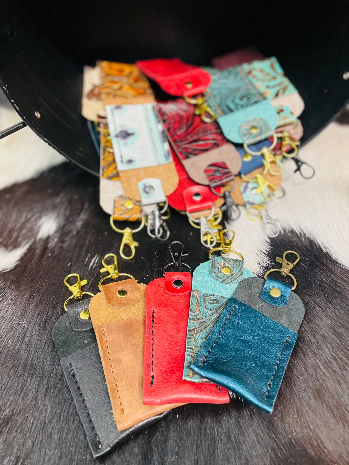 Custom Wallet/Chapstick holder - KateLynn Leatherworks