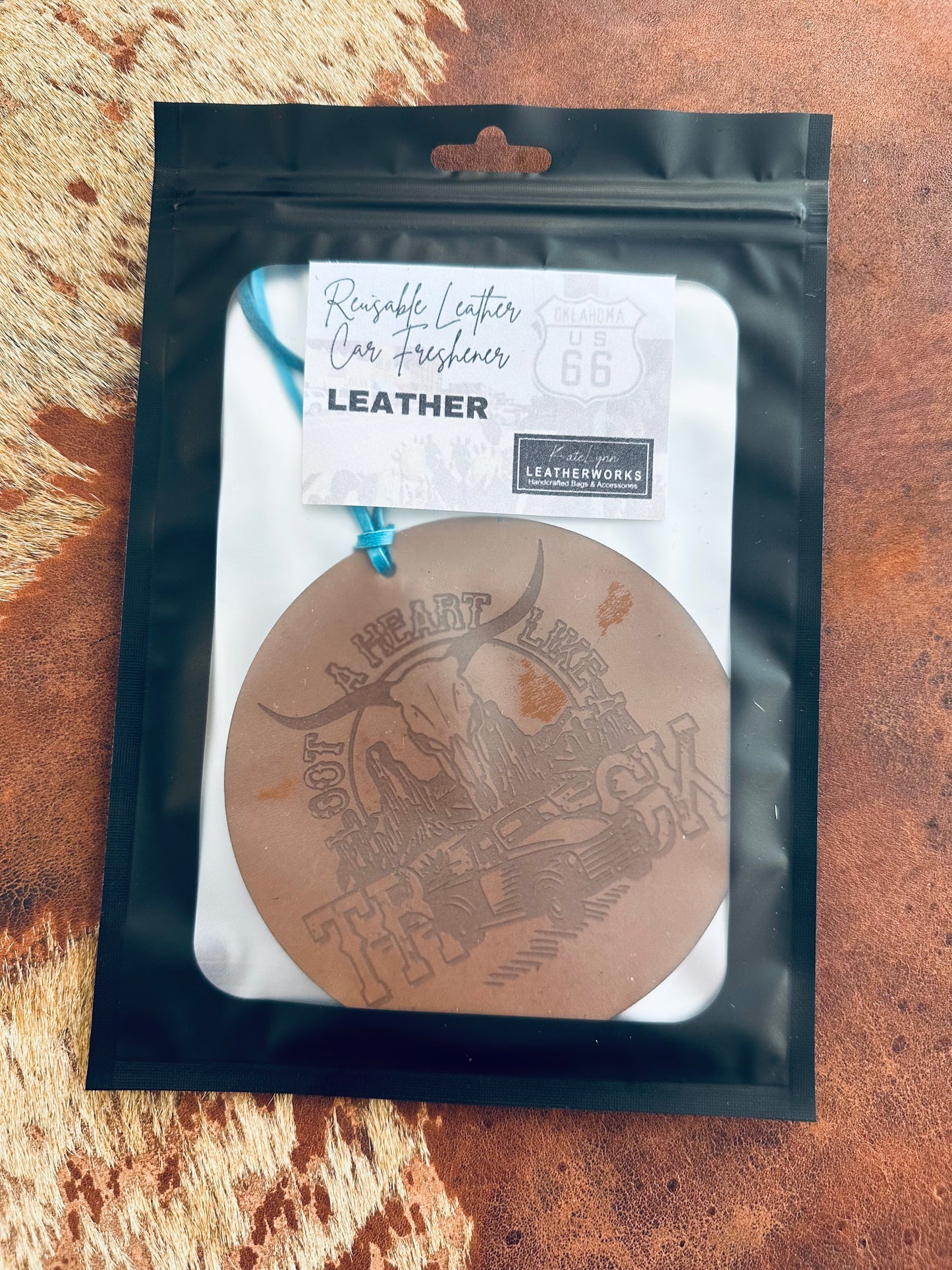 Leather Car Freshener