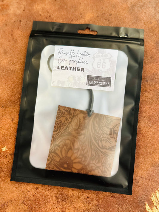 Leather Car Freshener