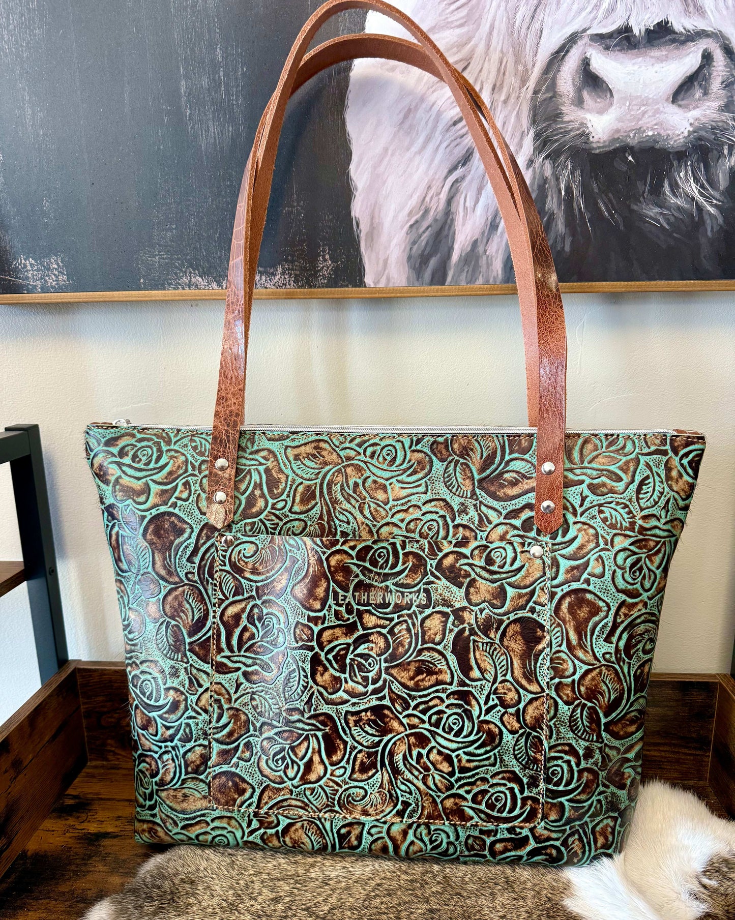 Tucson Tote-Zippered