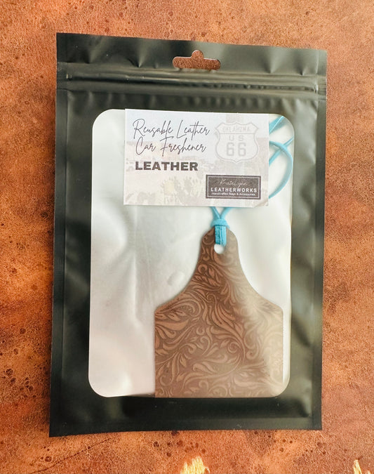 Leather Car Freshener