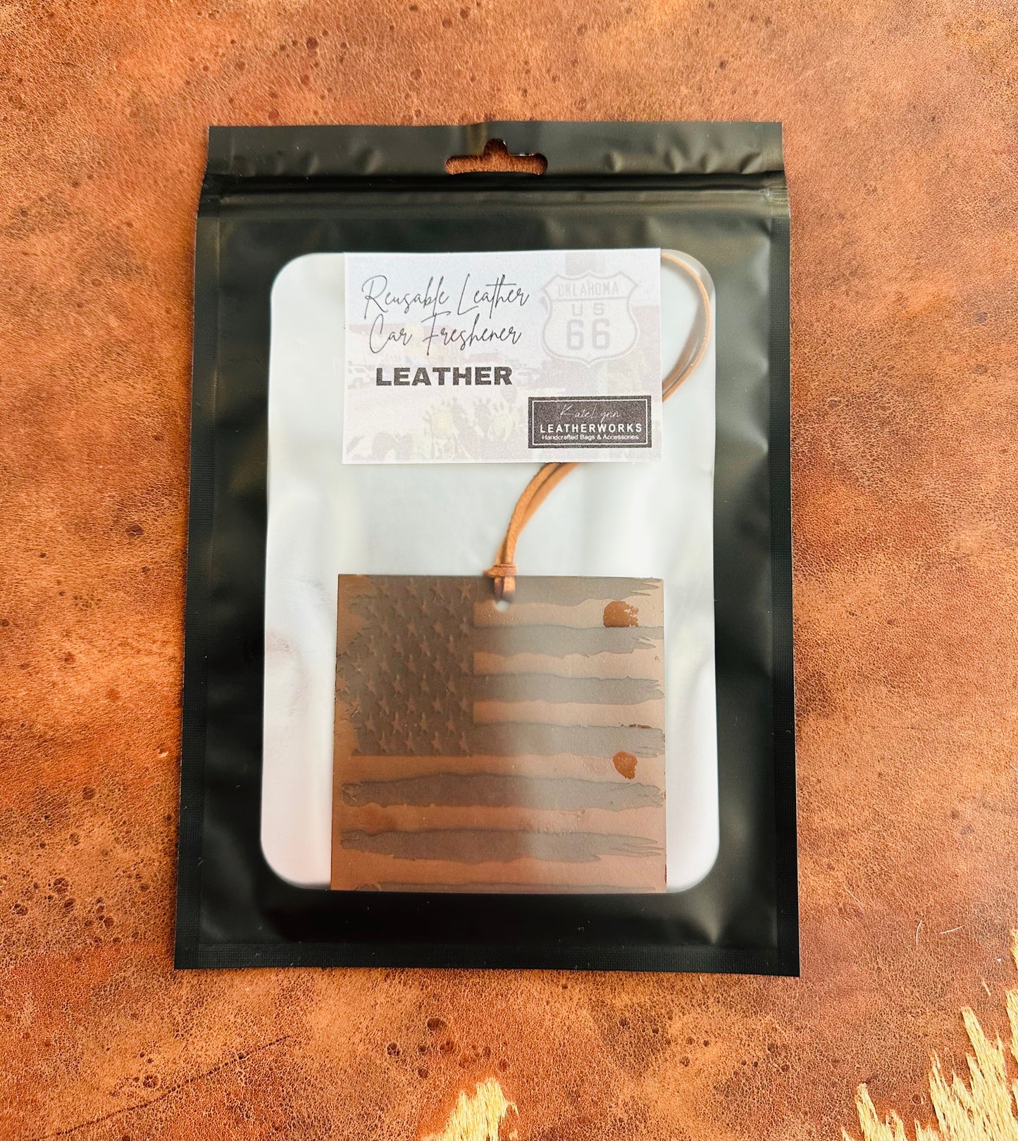 Leather Car Freshener