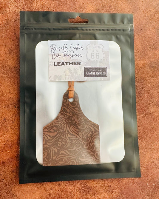 Leather Car Freshener