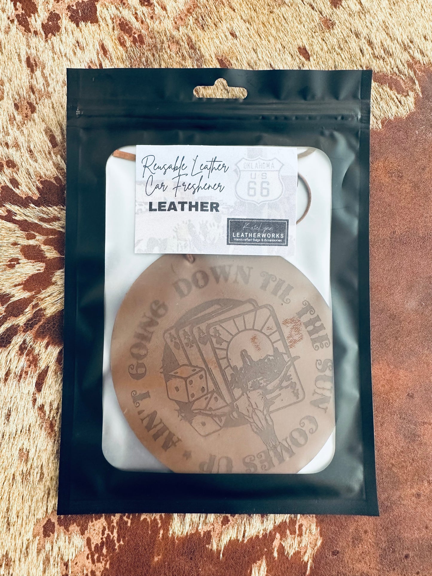 Leather Car Freshener