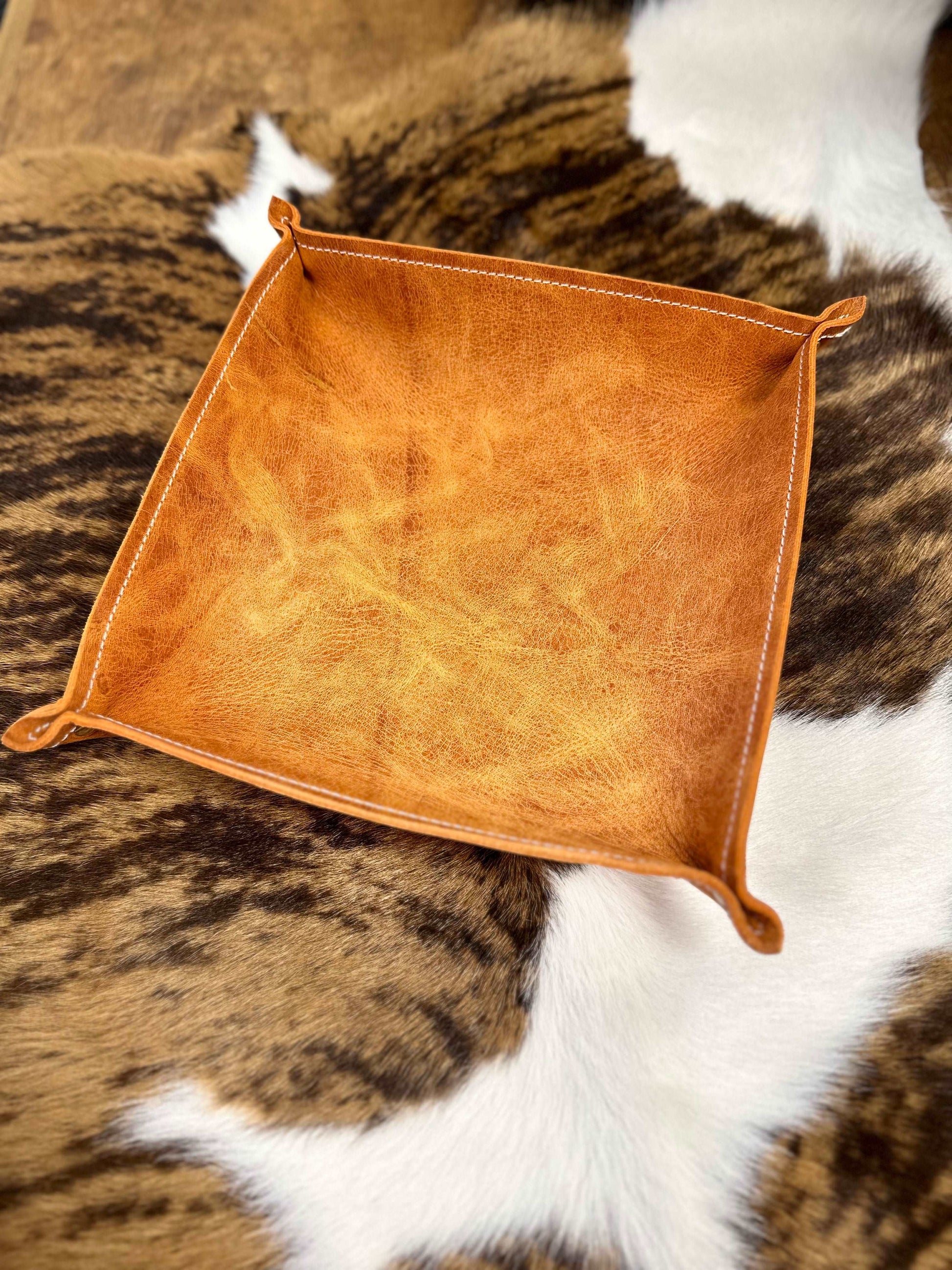 Large Valet Tray - KateLynn Leatherworks