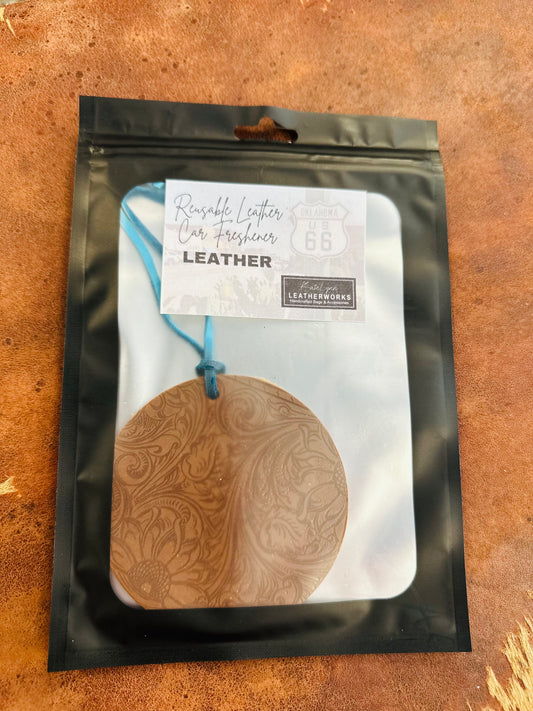 Leather Car Freshener