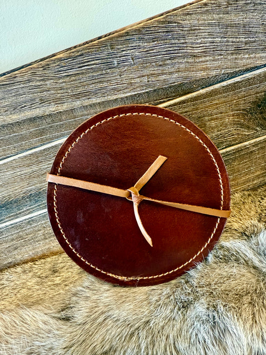 Leather Coaster Set