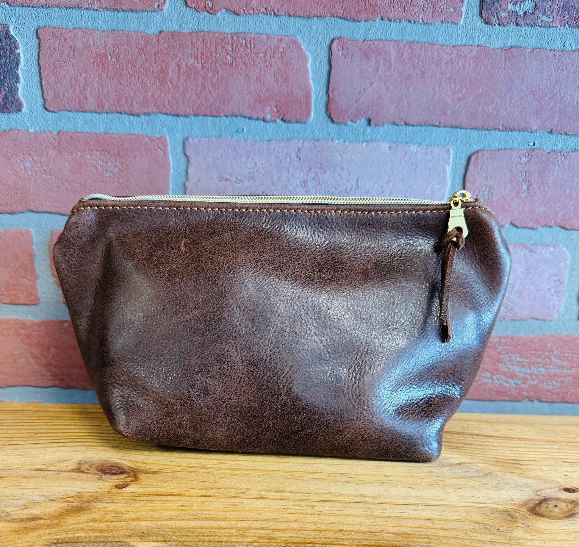 Cosmetic Bag - KateLynn Leatherworks