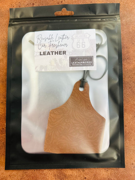 Leather Car Freshener