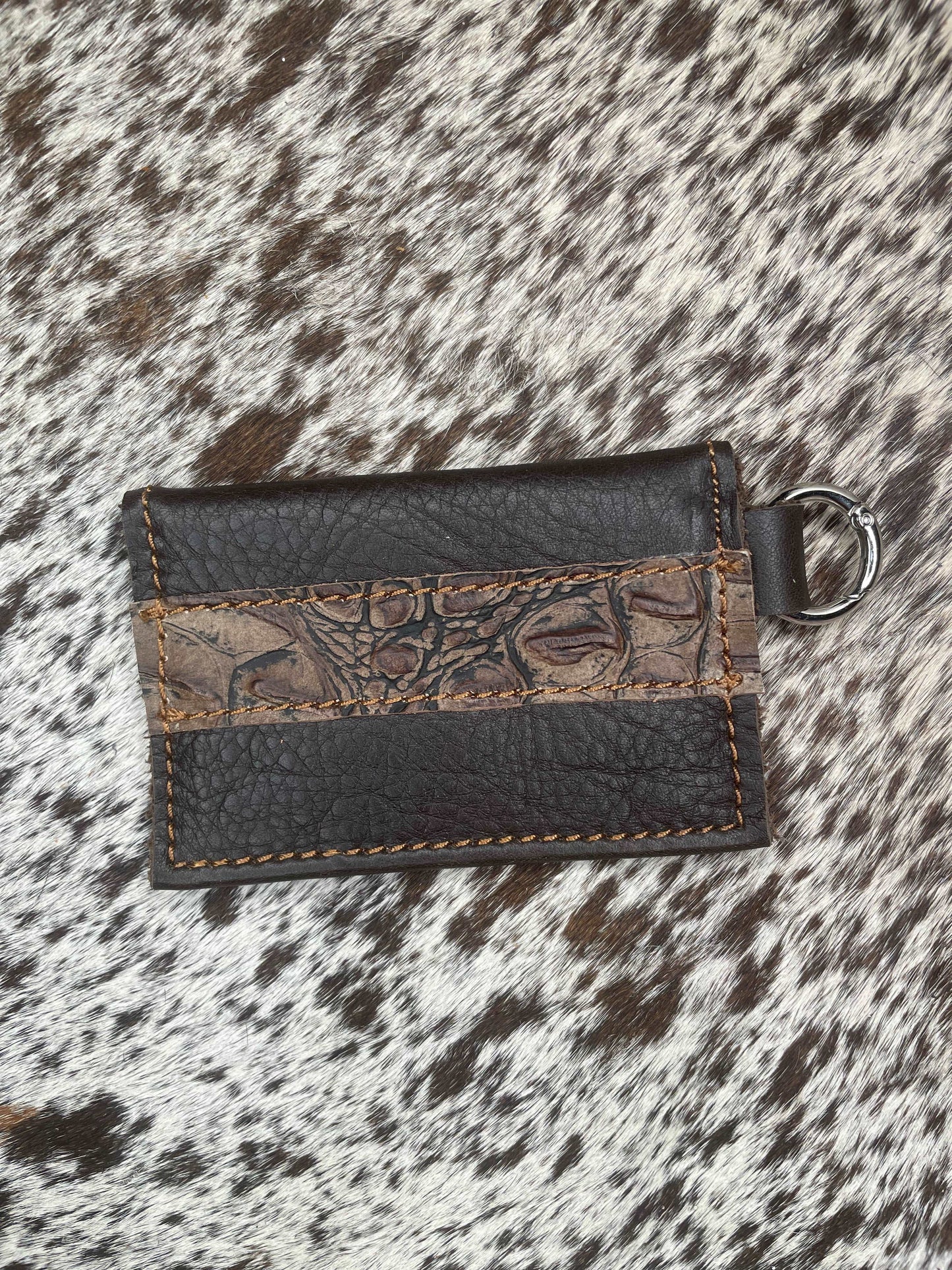 Keychain Card Holder - KateLynn Leatherworks