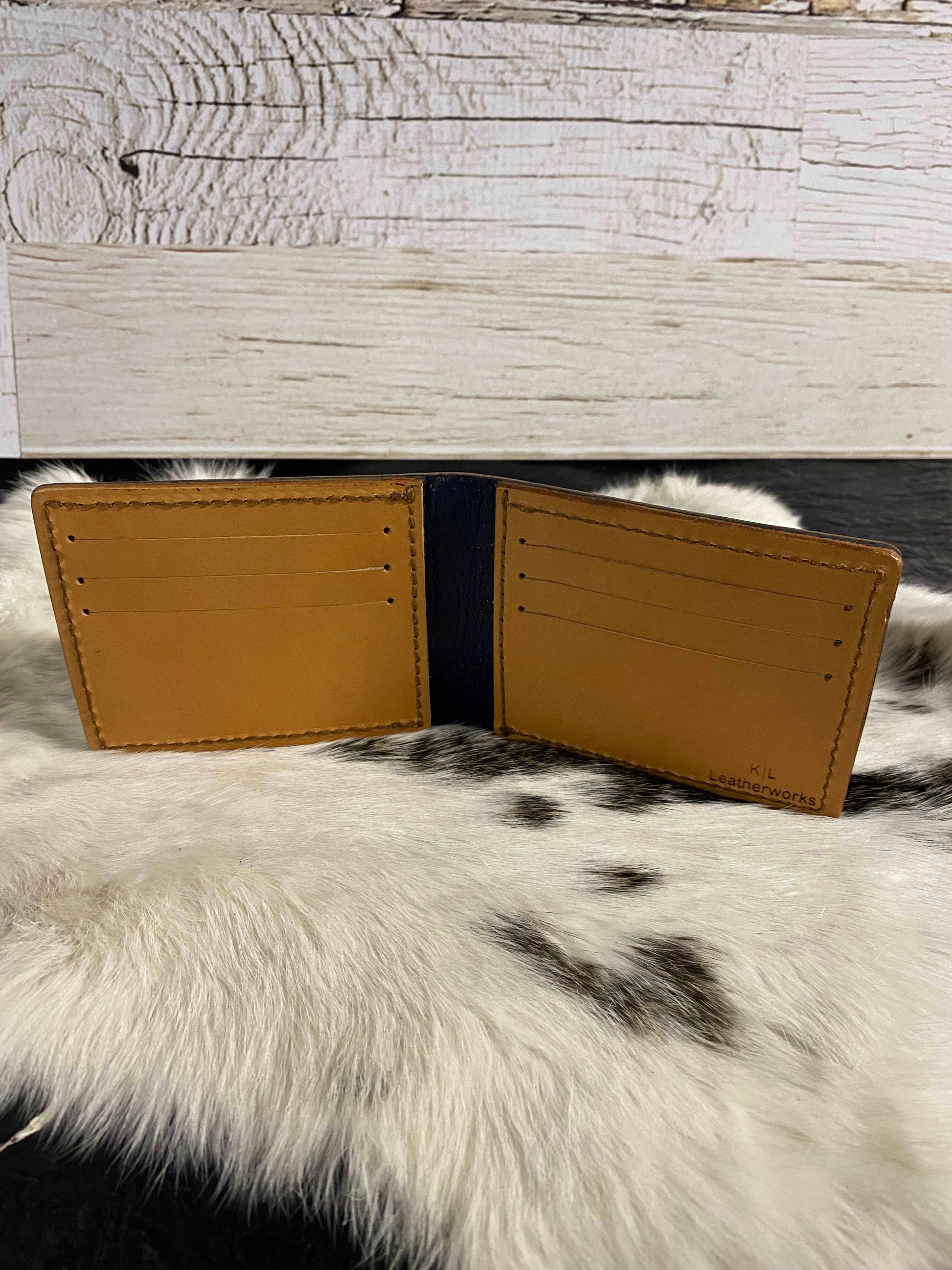 Custom Wallet - KateLynn Leatherworks
