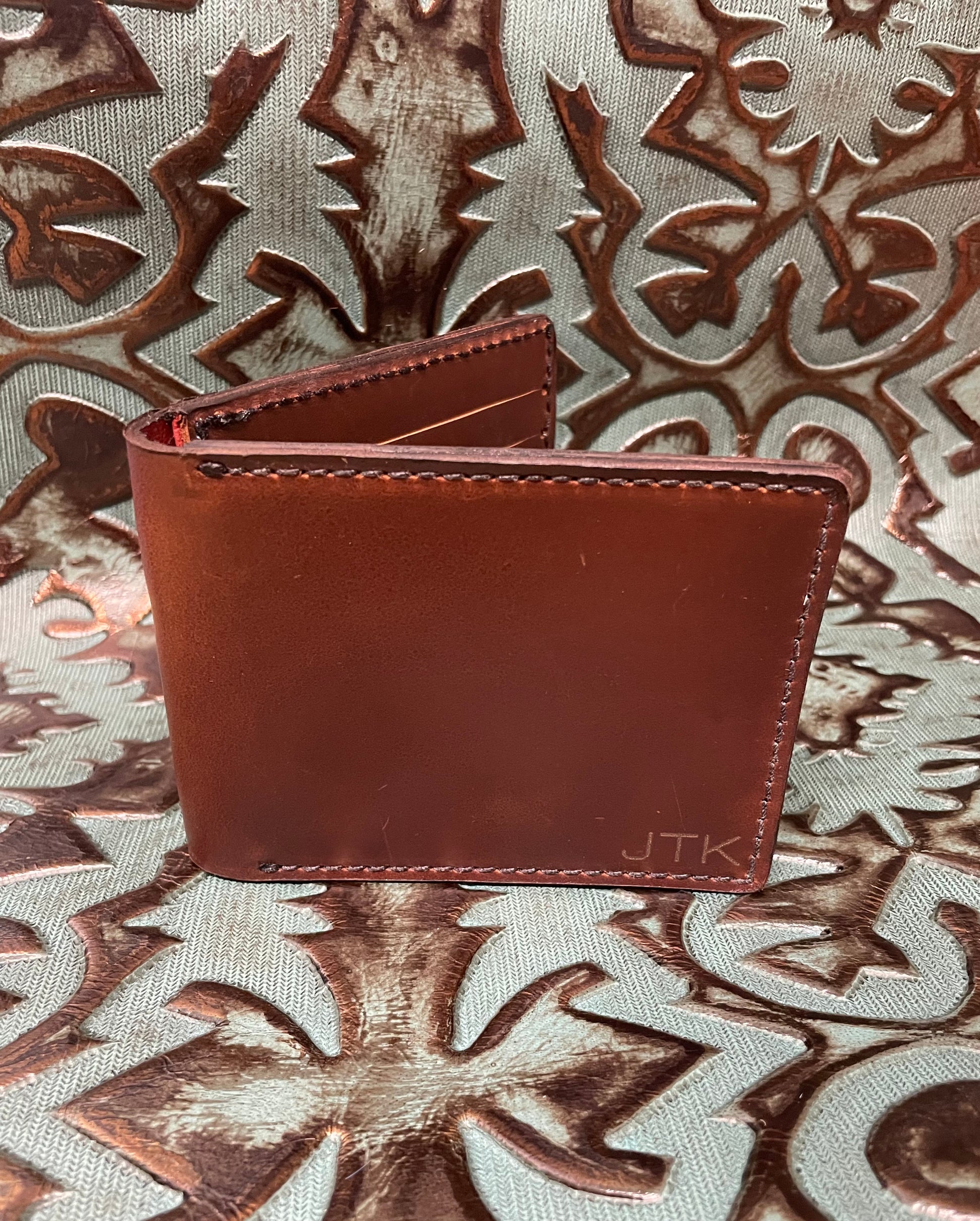 Custom wallet - KateLynn Leatherworks
