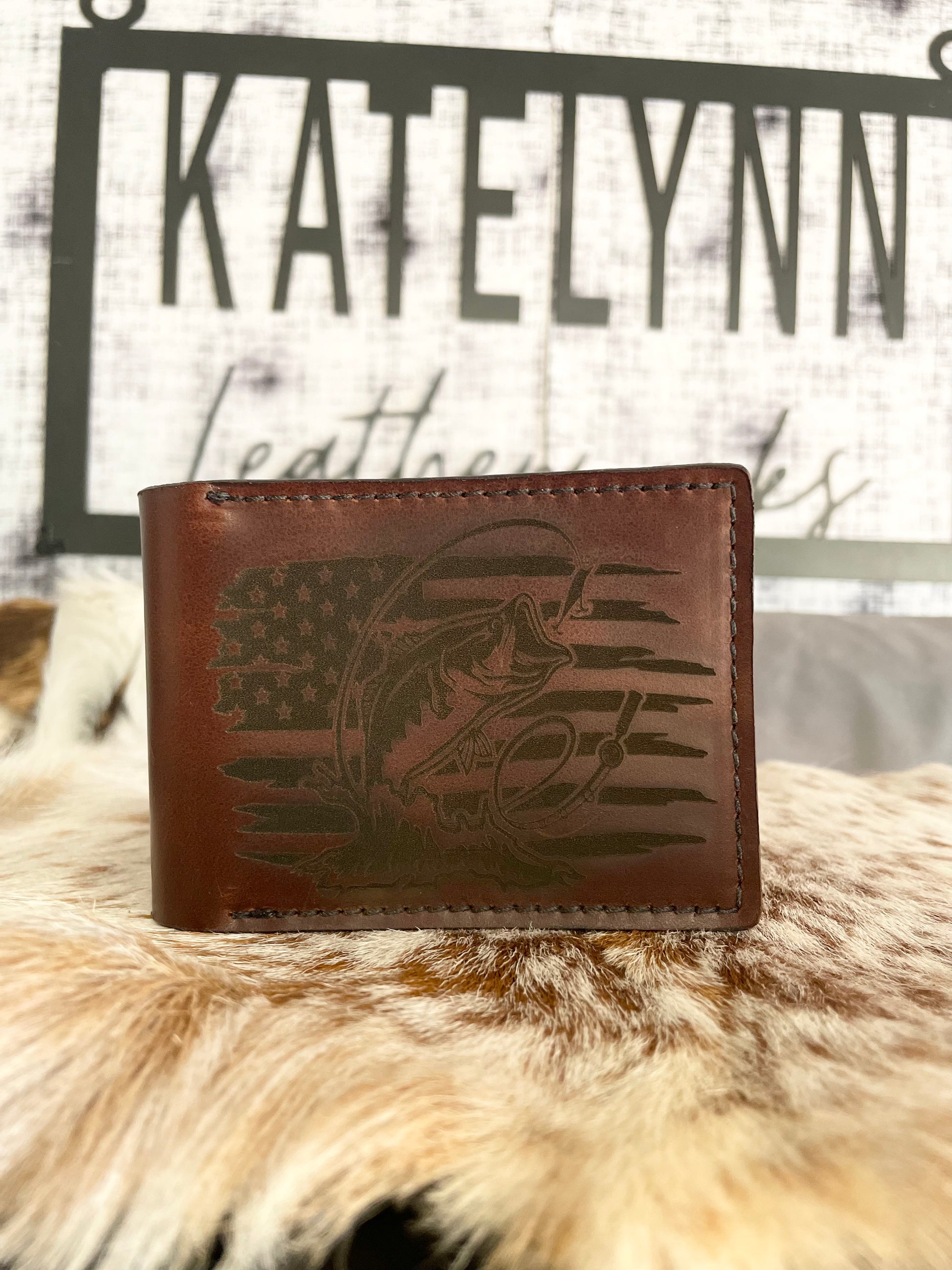 Custom Wallet/Chapstick holder - KateLynn Leatherworks